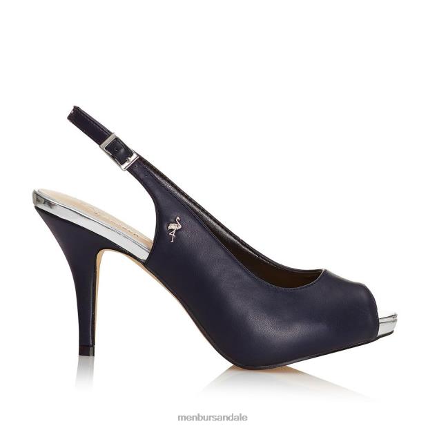 manzana femei Menbur ZJ84J1833 albastru inchis tocuri medii si joase