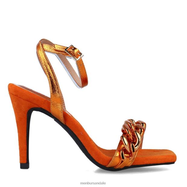 meliade femei Menbur ZJ84J5712 orenge tocuri medii si joase