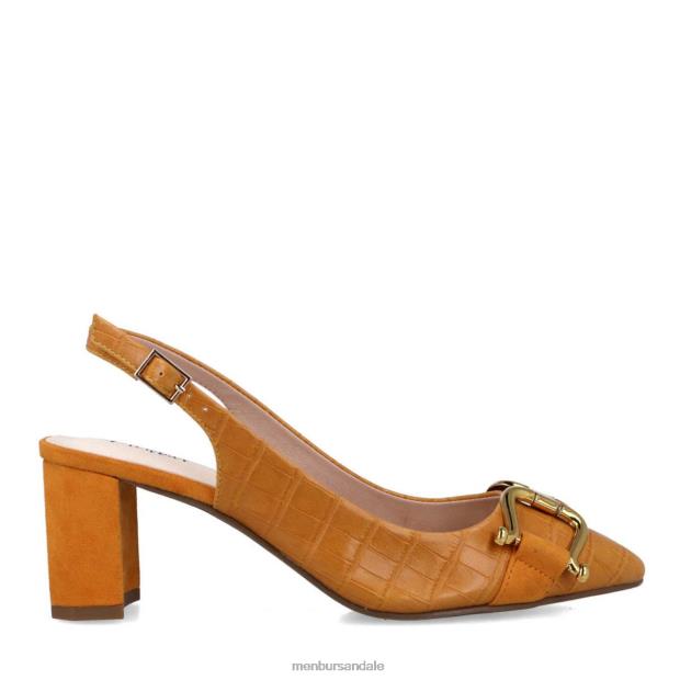 metis femei Menbur ZJ84J5734 galben tocuri medii si joase