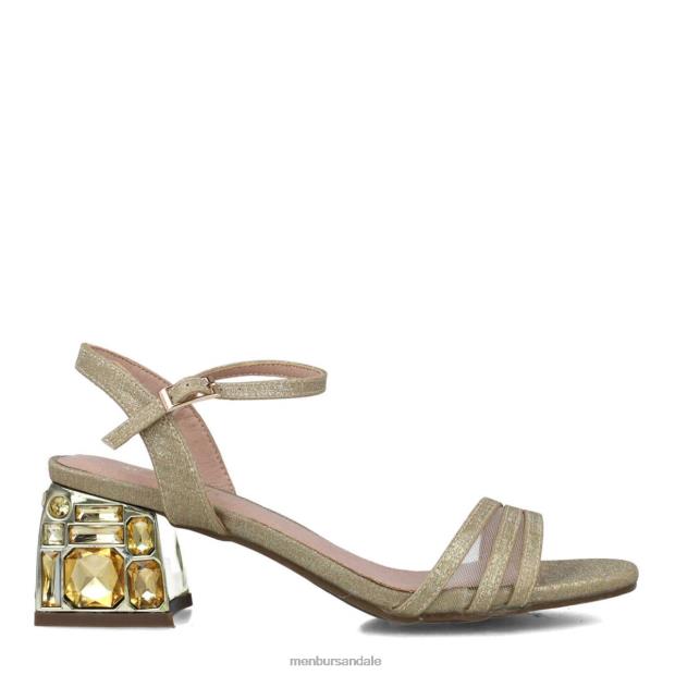 moldavita femei Menbur ZJ84J1654 aur tocuri medii si joase