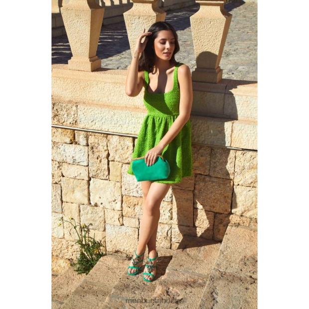 normae femei Menbur ZJ84J5586 verde tocuri medii si joase