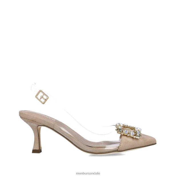 pavo femei Menbur ZJ84J5589 bej tocuri medii si joase