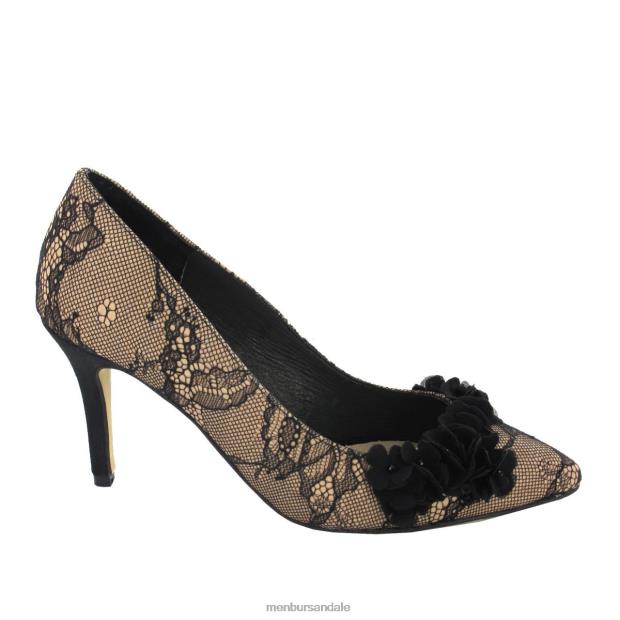 pedrera femei Menbur ZJ84J1783 negru tocuri medii si joase