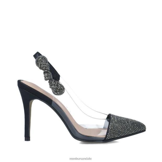 perseus femei Menbur ZJ84J1606 negru tocuri medii si joase