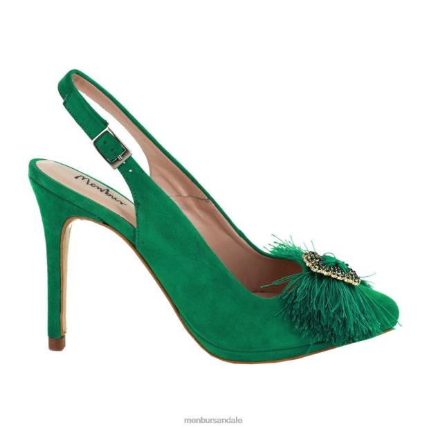 putere femei Menbur ZJ84J2016 verde tocuri medii si joase