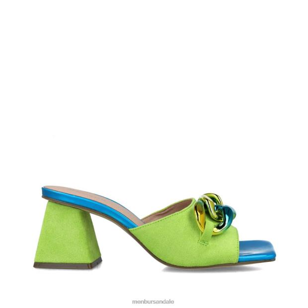 reticulele femei Menbur ZJ84J5584 verde tocuri medii si joase