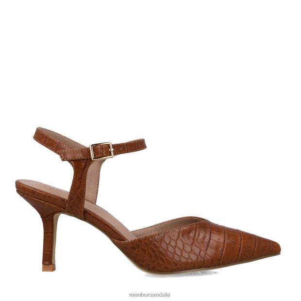 rubelita femei Menbur ZJ84J5681 maro tocuri medii si joase