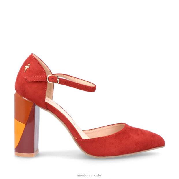 solata femei Menbur ZJ84J2109 orenge tocuri medii si joase