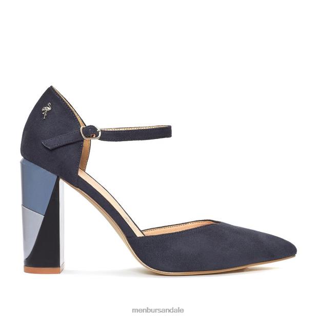 solata femei Menbur ZJ84J2144 albastru inchis tocuri medii si joase