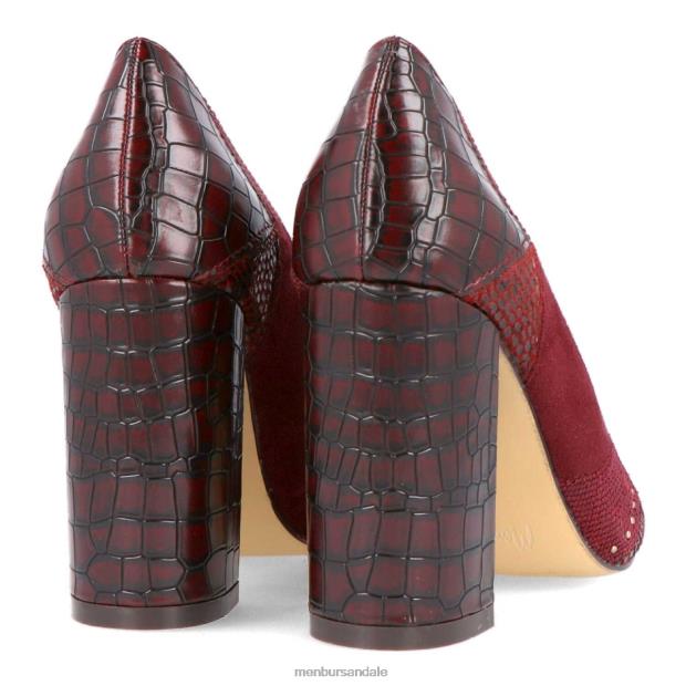 sorgono 3 femei Menbur ZJ84J2153 roșu tocuri medii si joase