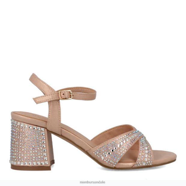 sorisolo femei Menbur ZJ84J2158 machiaj roz tocuri medii si joase