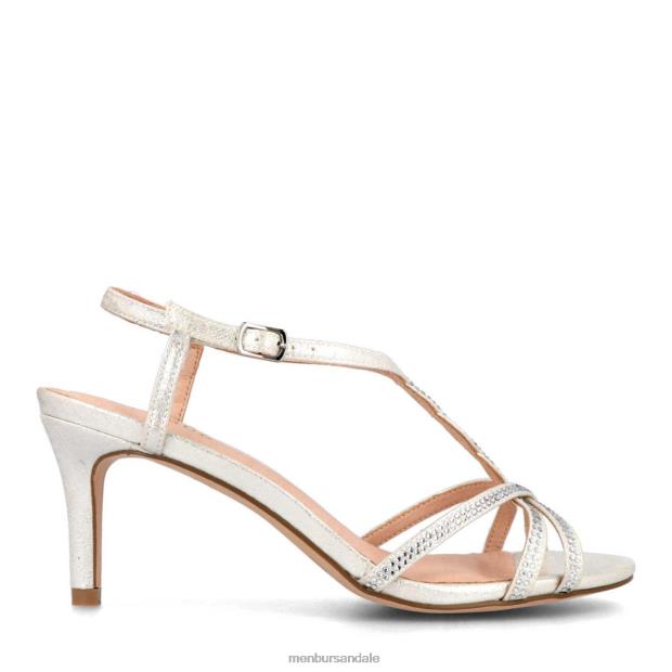 tarvis femei Menbur ZJ84J2200 argint tocuri medii si joase