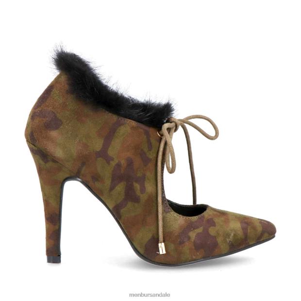 taurano femei Menbur ZJ84J2202 verde tocuri medii si joase