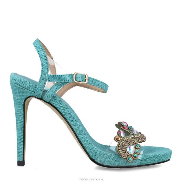 Atlanta femei Menbur ZJ84J1253 azul medio tocuri