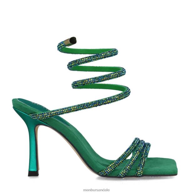 acates femei Menbur ZJ84J5061 verde tocuri