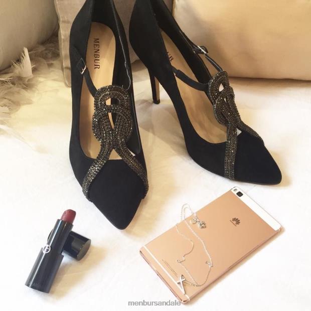 benacazon femei Menbur ZJ84J4721 negru tocuri