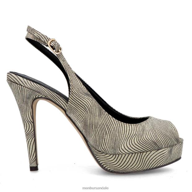 bertolli femei Menbur ZJ84J891 aur tocuri