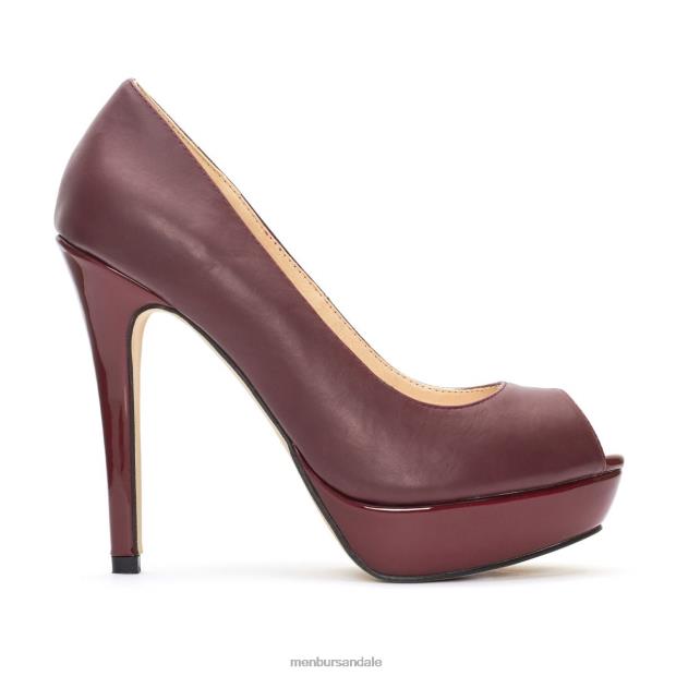 grotti femei Menbur ZJ84J4348 roșu tocuri