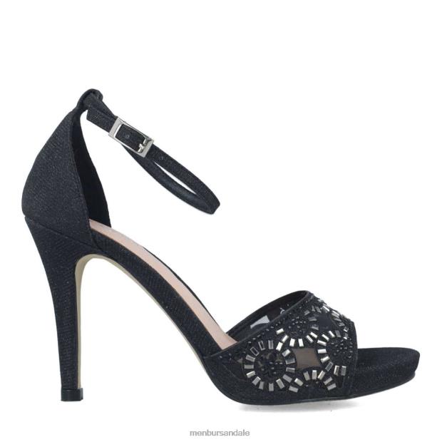 hambergita femei Menbur ZJ84J3890 negru tocuri