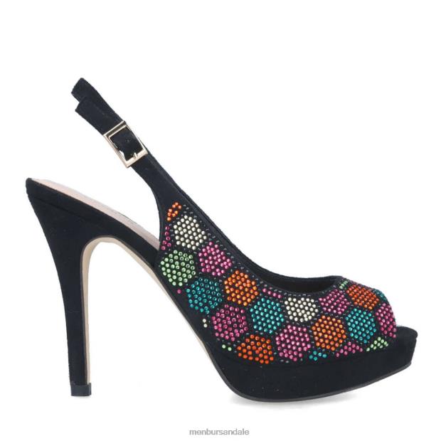 iridacee femei Menbur ZJ84J1503 negru tocuri