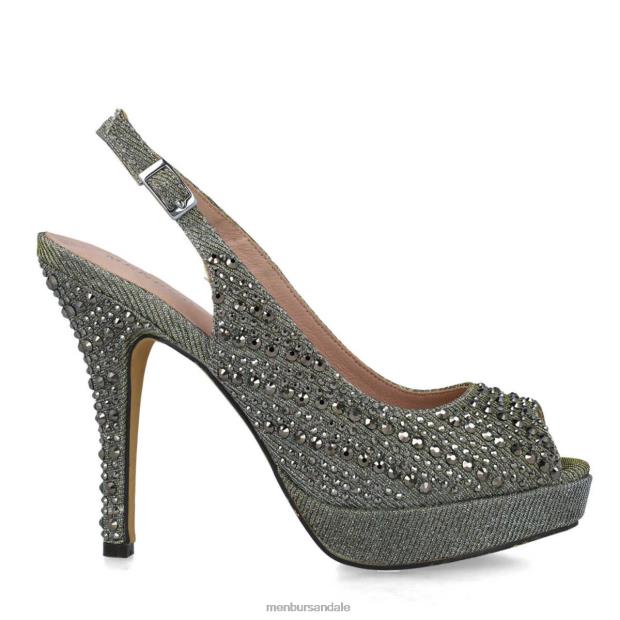 nete femei Menbur ZJ84J3956 gri tocuri