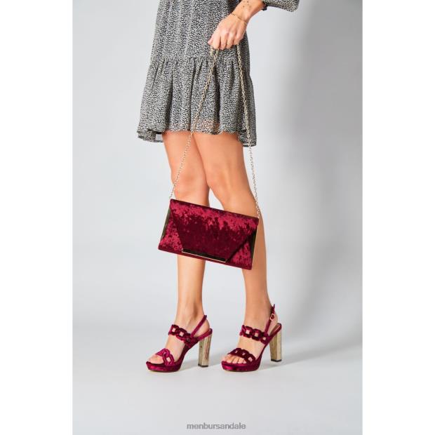 nuummita femei Menbur ZJ84J3844 roșu tocuri