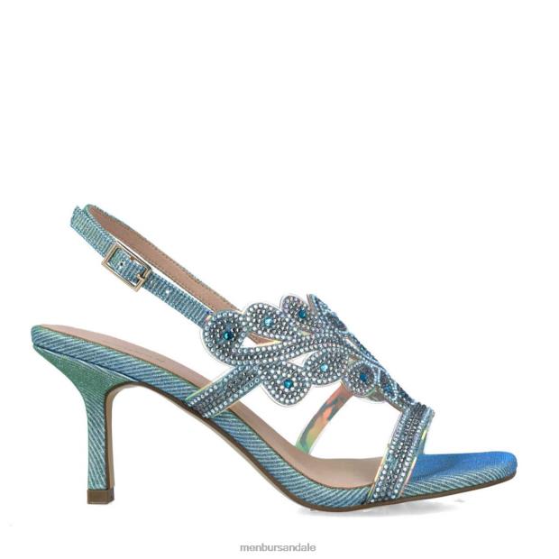 obsidiană femei Menbur ZJ84J3908 azul medio tocuri