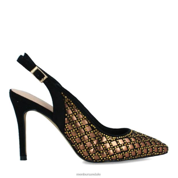 prunea femei Menbur ZJ84J1502 aur tocuri