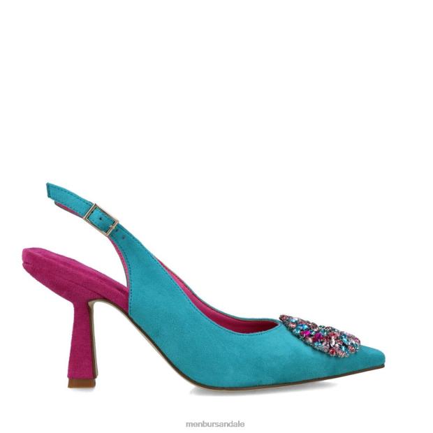 sagetae femei Menbur ZJ84J5144 azul medio tocuri