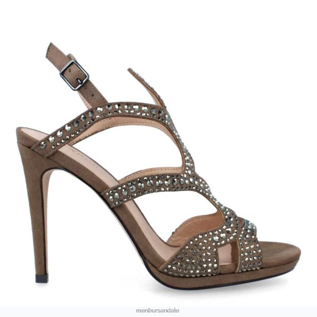 sorbolongo femei Menbur ZJ84J5252 maro tocuri