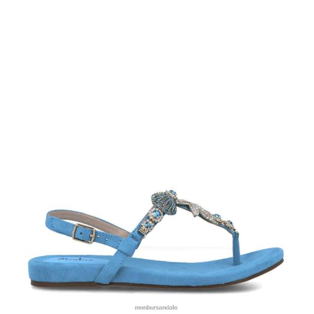 telesforo femei Menbur ZJ84J5006 azul medio tocuri