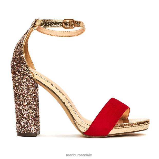 volton femei Menbur ZJ84J1410 roșu tocuri