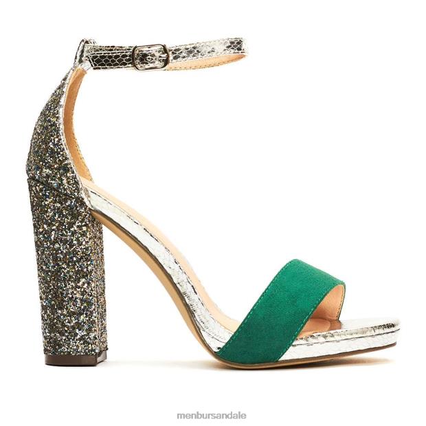 volton femei Menbur ZJ84J5226 verde tocuri